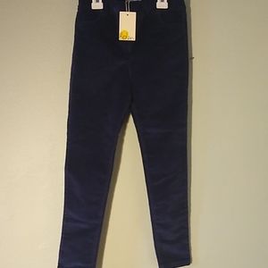 Boden girls brand new corduroy navy pants
